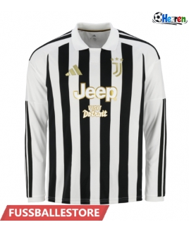Günstige Juventus Heimtrikot 2026-27 Langarm